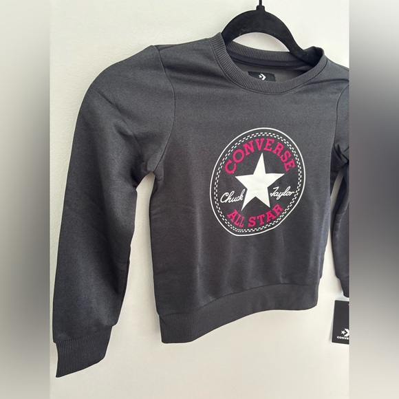 Converse Kids (4-5) Solar Fleece Crewneck Sweatshirt NWT - Picture 5 of 7